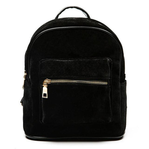 Velvet Backpacks for Women