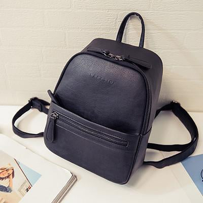 Leather Backpack for Ladies