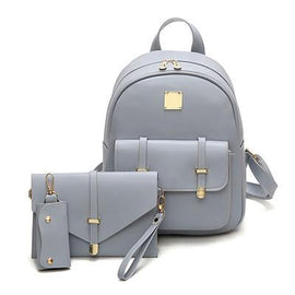 Bag Pu Leather Backpack